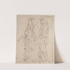 Album of Sketches by Katsushika Hokusai and His Disciples Pl.53 (19th century) by Katsushika Hokusai