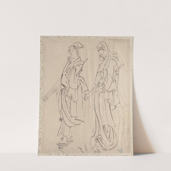 Album of Sketches by Katsushika Hokusai and His Disciples Pl.53 (19th century) by Katsushika Hokusai