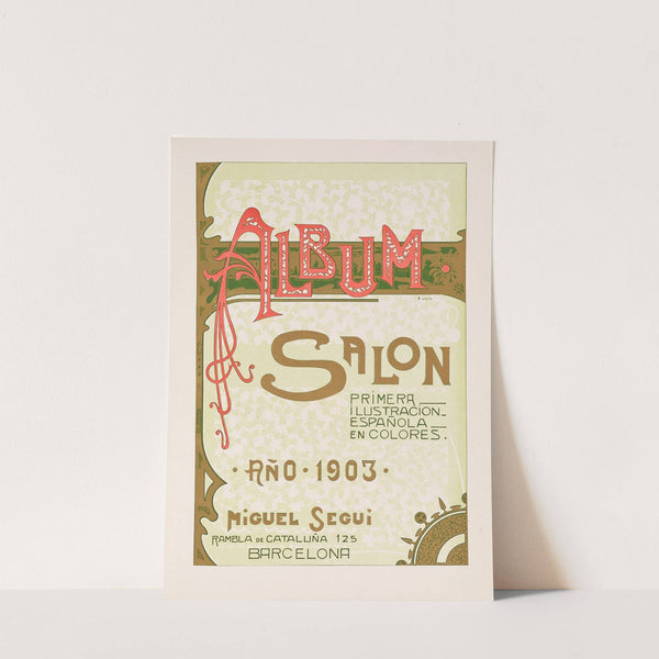 Album salón Pl.01 by Miguel Seguí (Publisher)