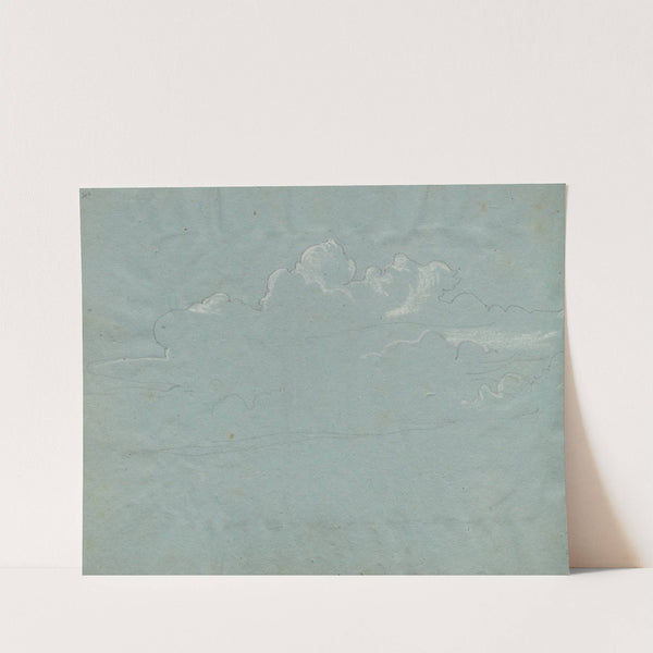 Album with Views of Rome and Surroundings, Landscape Studies, page 36b: Cloud Study by Franz Johann Heinrich Nadorp