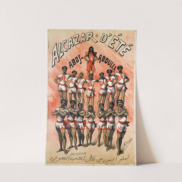 Alcazar D’ete Abdj-Abdulla (1880-1900) by Alfred Choubrac