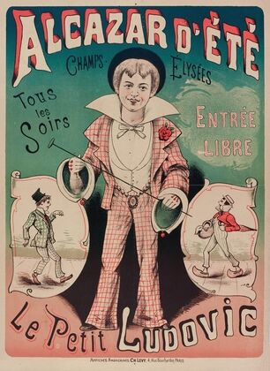 Alcazar D’ete Champs-Elysees Tous Les Soirs Entree Libre Le Petit Ludovic (1880-1881)