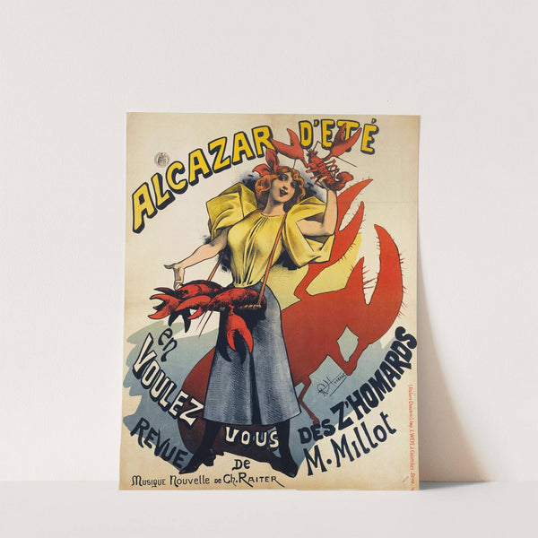 Alcazar D’ete En Voulez Vous Des Z’homards (1895) by Alfred Choubrac