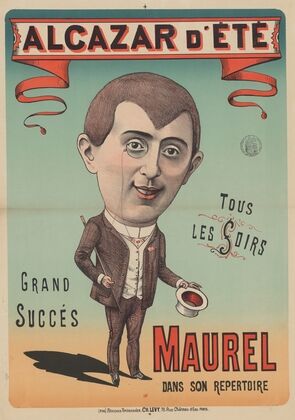 Alcazar d’été. Tous les soirs – Maurel dans son répertoire. Grand succès (1886)