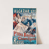 Alcazar D’ete Tous Les Soirs P’tites Binettes Champs Elysées (1880-1900) by Alfred Choubrac