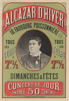 Alcazar d’Hiver… Mr. Bienfait (1878)