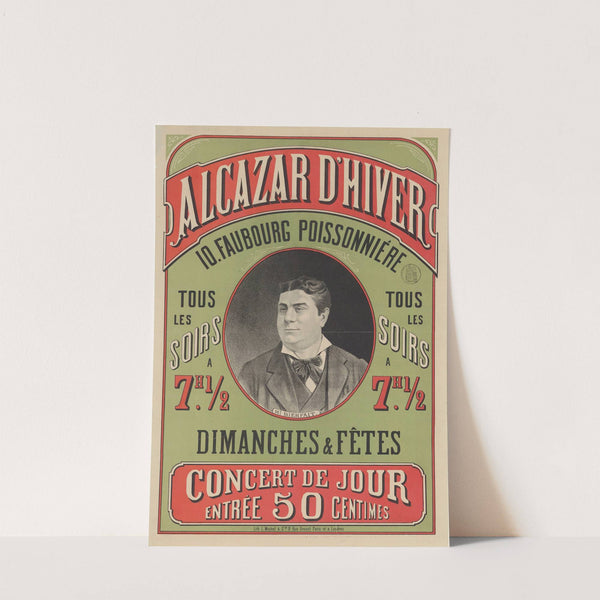 Alcazar d’Hiver… Mr. Bienfait (1878) by Imp. L. Michel