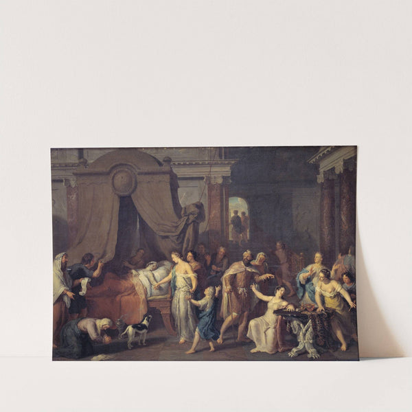 Alcestis and Admetus by Gerard Hoet