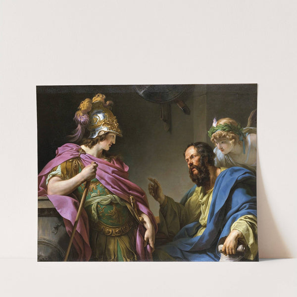 Alcibades Being Taught By Socrates (C.1776) by François-André Vincent