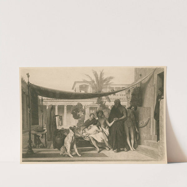 Alcibiades and Aspasia (1883) by Jean-Léon Gérôme