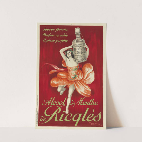 Alcool de menthe de Ricqlès (1924) by Leonetto Cappiello