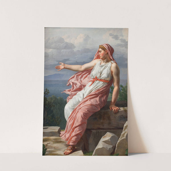 Alcyone’s Farewell to her Husband. From Ovid’s Metamorphoses, Song XI (1813) by Christoffer Wilhelm Eckersberg