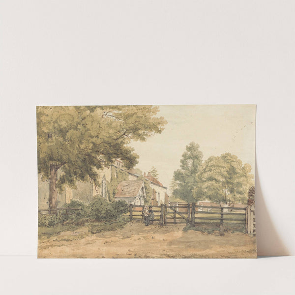 Aldenham Church by William Henry Hunt