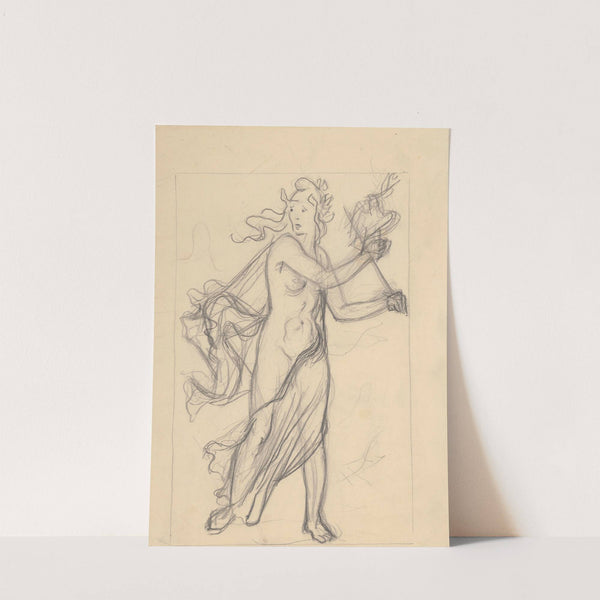 Alegorická ženská postava by Ján Novák