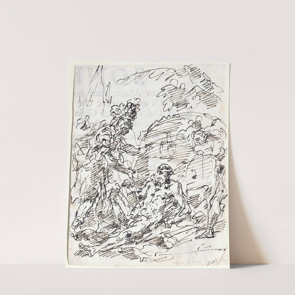 Alexander and Diogenes (1769) by Francesco Fontebasso