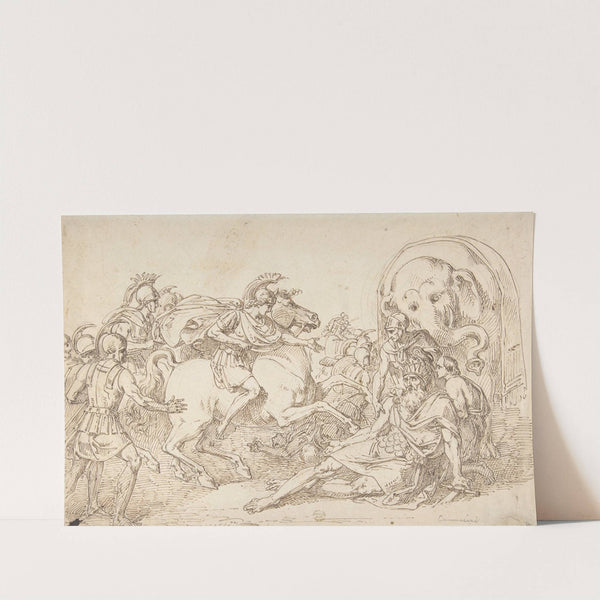 Alexander and Porus by Vincenzo Camuccini