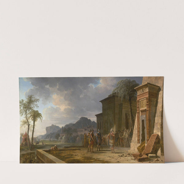Alexander at the Tomb of Cyrus the Great (1796) by Pierre-Henri de Valenciennes