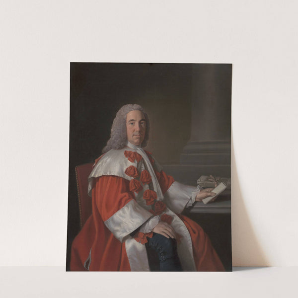 Alexander Boswell, Lord Auchinleck (between 1754 and 1755) by Allan Ramsay