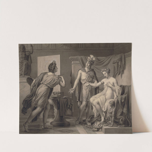 Alexander Ceding Campaspe to Apelles by Jerome-Martin Langlois