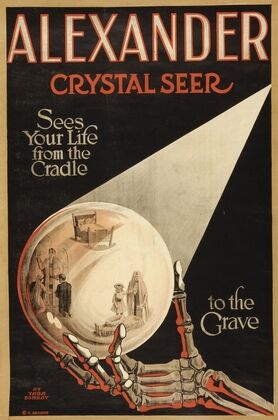 Alexander, crystal seer sees our life from the cradle to the grave.
