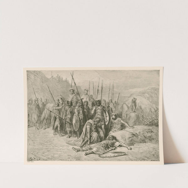 Alexander discovering the body of Darius (1894) by Gustave Doré