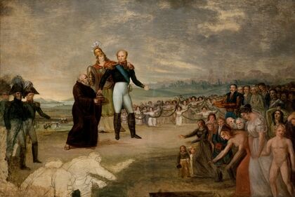 Alexander I Crowned King of Poland