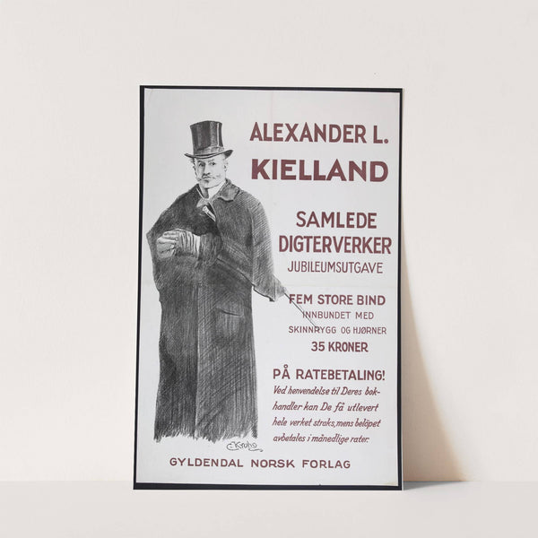 Alexander L. Kielland; Samlede Digterverker, Jubileumsutgave (1920) by Christian Krohg
