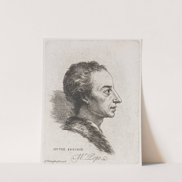 Alexander Pope, Profile by Jonathan Richardson the Elder