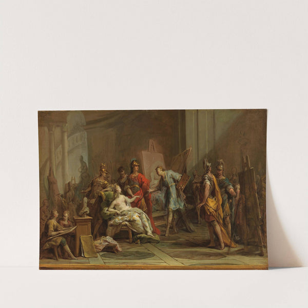 Alexander schenkt Apelles seine Nebenfrau Pancaspe (1737) by Jean Restout the Younger