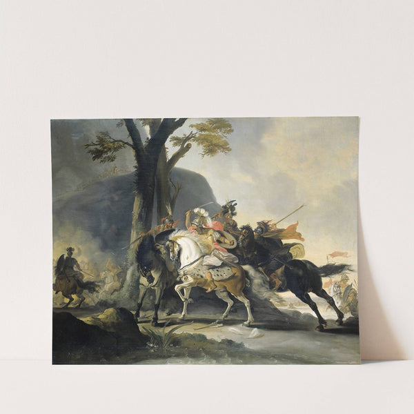 Alexander the Great at the Battle of the Granicus against the Persians (1737) by Cornelis Troost