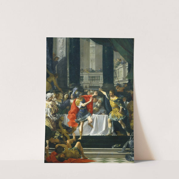 Alexander the Great Threatened by His Father by Donato Creti