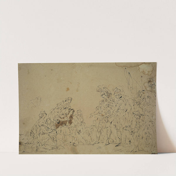 Alexander und die Familie des Darius (ca. 1750 – 1760) by Gaspare Diziani