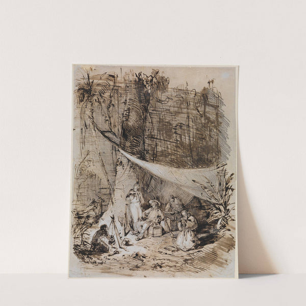 Alexander von Humboldt am Orinoko by Ferdinand Keller