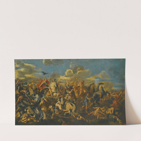 Alexander’s Victory Over Darius At The Battle Of Issus by Circle of Pietro Berrettini