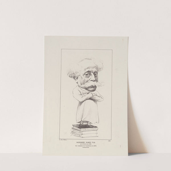 Alexandre Dumas Fils (1892) by Félix Vallotton