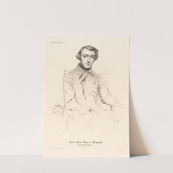 Alexis Charles Henry de Tocqueville (1848) by Théodore Chassériau