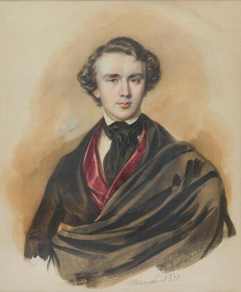 Alfred Józef Potocki (1822-1869), syn Alfreda Wojciecha i Józefy z Czartoryskich, II ordynat w Łańcucie (1843) — size preview