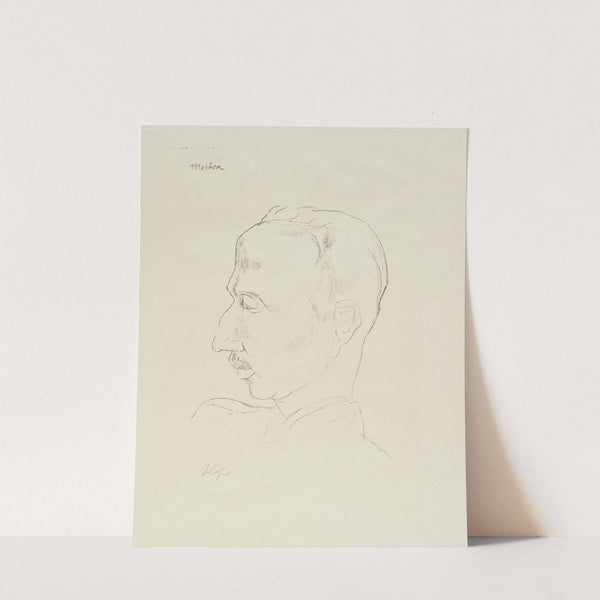 Alfred Merton (1925) by Rudolf Grossmann