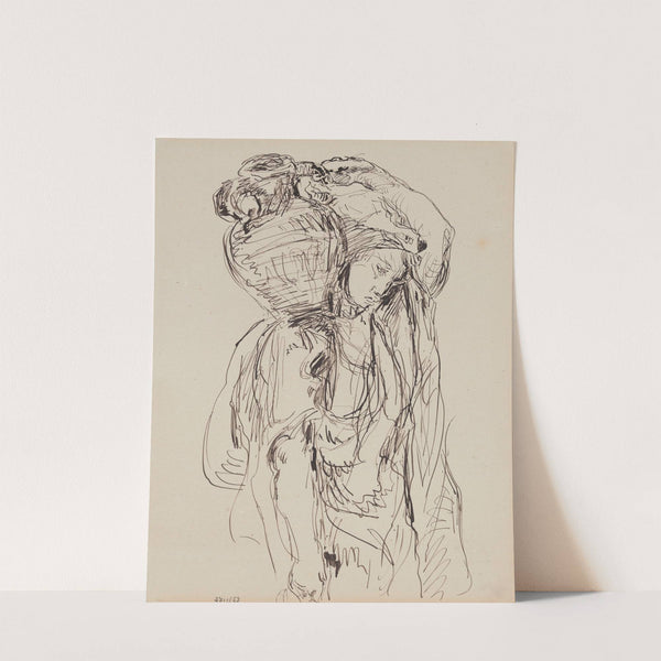 Algerian Woman with Pitcher by James Ensor