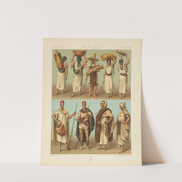 Algérie et Tunisie;les Kabyles (1876-1888) by Auguste Racinet