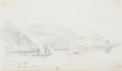 Alhambra at anchor (Port Chalmers)