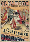 Alhambra Avenue De Clichy,50. (Impasse Helene) Tous Les Soirs Le Centenaire (1889)