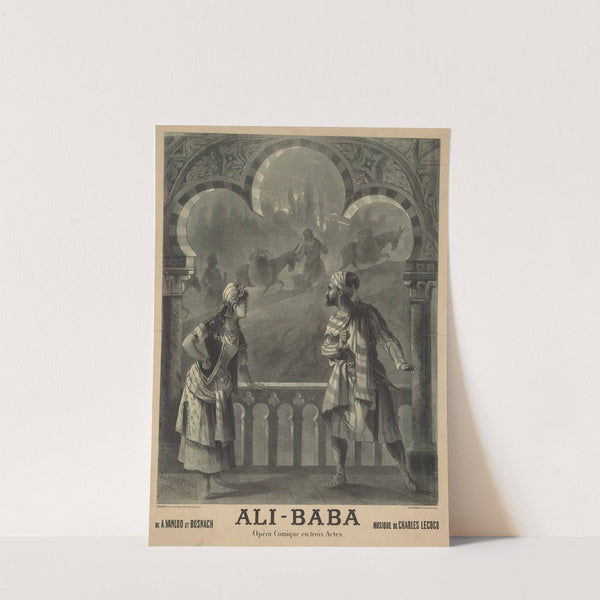 Ali-Baba de A. Vanloo et Busnach. Musique de Charles Lecocq (1888) by Louis Lemaresquier