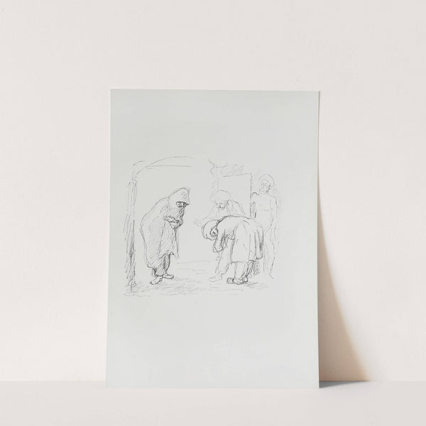 Ali Baba und die vierzig Räuber Pl.13 by Max Slevogt