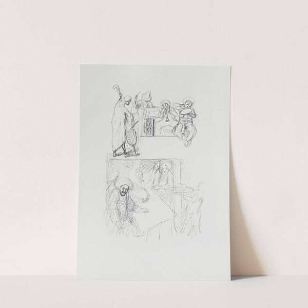 Ali Baba und die vierzig Räuber Pl.16 by Max Slevogt