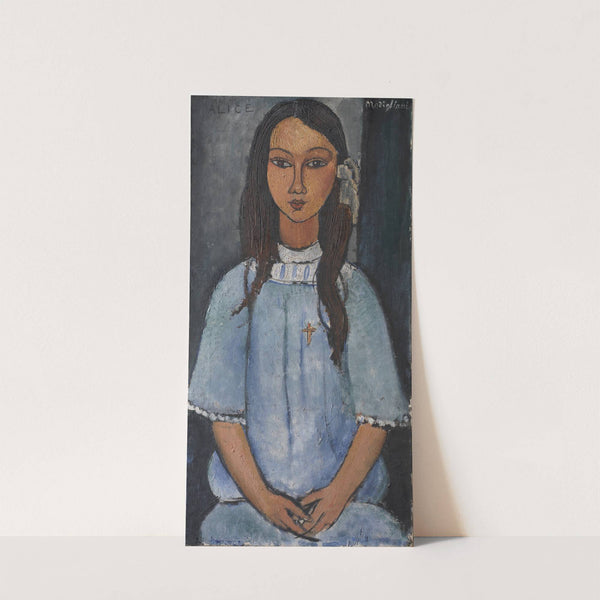Alice (1916 – 1919) by Amedeo Modigliani