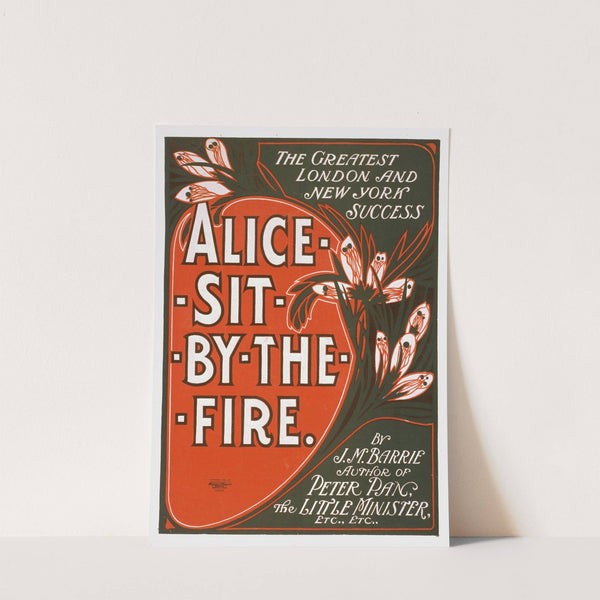 Alice sit by the fire (1907) by U.S. Lithograph Co.