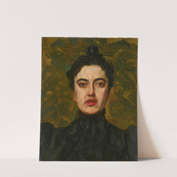 Alice Trübner by Wilhelm Trübner
