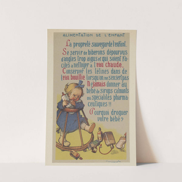 Alimentation de l’enfant by Moullot