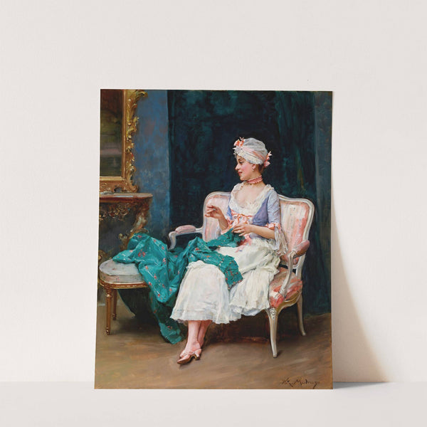 Aline by Raimundo de Madrazo y Garreta